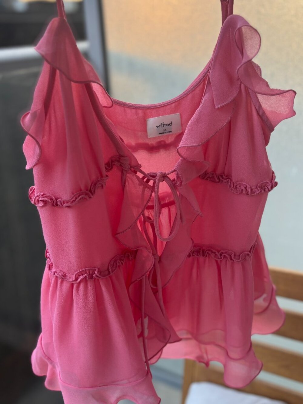 Wilfred Amore Camisole XS in Petunia Pink